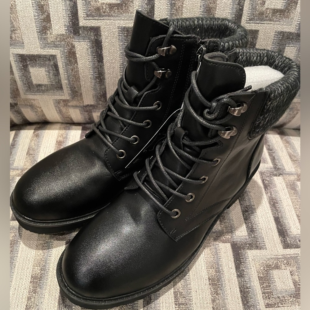 Aqua Diva size 40 (9-9.5) waterproof leather boots
